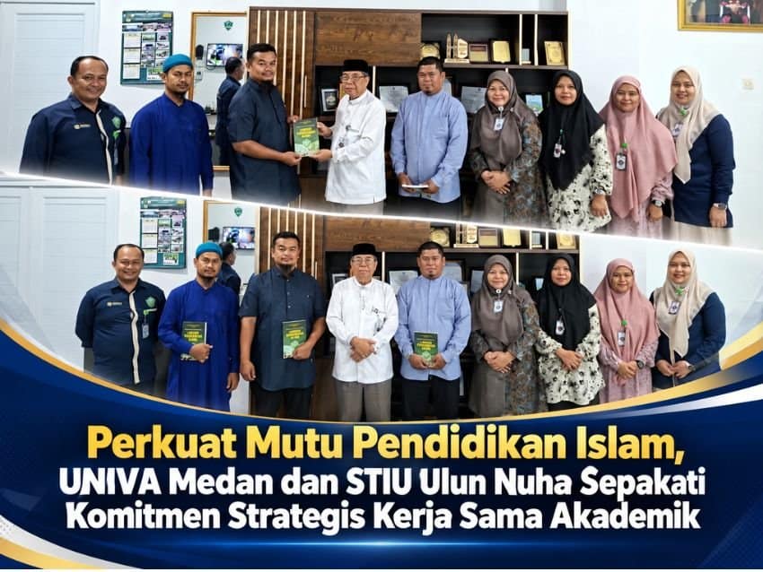 Perkuat Mutu Pendidikan Islam, Universitas Alwashliyah Medan dan STIU Ulun Nuha Sepakati Komitmen Strategis Kerja Sama Akademik