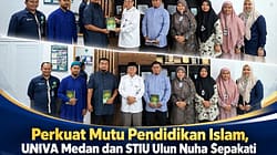 Perkuat Mutu Pendidikan Islam, Universitas Alwashliyah Medan dan STIU Ulun Nuha Sepakati Komitmen Strategis Kerja Sama Akademik