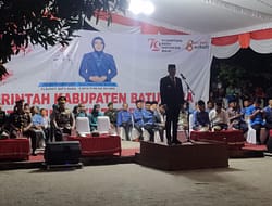 Celebrating the 79th Anniversary of Indonesian Independence in the Taptu Parade, Pilgrimage to the Graves of Fighters.