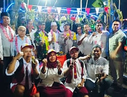Lomba Dusun Antar Desa Matua Memasuki Hari Ke III : Tim Penilai Disambut Meriah Oleh Warga.