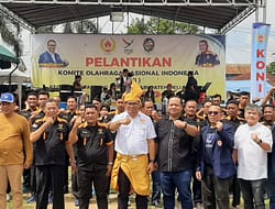 KONI Tanjung Morawa Gelar Pelantikan dan Penerimaan SK Kepengurusan 2024-2026.