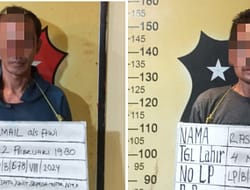 2 Pelaku Sindikat Curanmor Ditangkap Tim Reskrim Polsek Medan Labuhan.