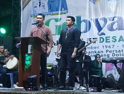 Kapolres Batu Bara & Pj. Bupati Hadiri Gebyar Hari Jadi Ke-57 Desa Simpang Dolok.
