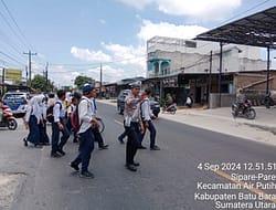Sat Lantas Polres Batu Bara Pengaturan Lalu Lintas.