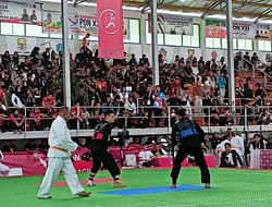 Atlet Pencak Silat Asal Pagurawan Batu Bara Melaju Ke Perempat Final PON 2024.