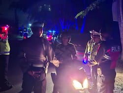 Patroli Razia Gabungan Per Satuan Fungsi Polres Batu Bara, Cegah Aksi Kenakalan Remaja.