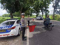 Polantas Batu Bara Kibas Bendera di Jalinsum.