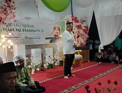 Darwis-Oky Hadiri Undangan Panitia Maulid Nabi Muhammad Saw 1446/H di Sei Cempedak Pagurawan.