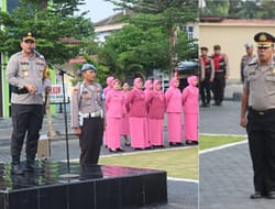 Kapolres Batu Bara Lantik Kanaikan Pangkat Kompol Dan AKP.