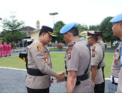 Kapolres Batu Bara Pimpin Sertijab Kasat Binmas & Pengukuhan Kasi Propam Polres Batu Bara.
