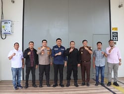 Kapolres Batu Bara Bersama Pj. Bupati Dan Forkopimda Cek Logistik Pilkada.