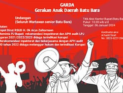 Aksi Diselenggarakan “GARDA” Dini Hari di Kantor Bupati Batu Bara : Copot Dirut RSUD.