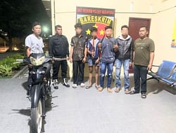 Genk Motor TRM Bersajam di Tangkap Polisi.