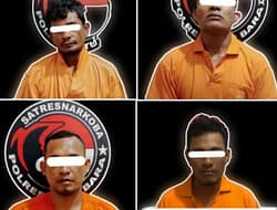 Polisi Berhasil Bongkar Kasus Narkoba di TKP Berbeda.