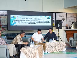 Bupati Batu Bara Serahkan Sertifikat BNSP Pelatihan Teknisi AC Residential.
