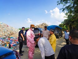 Bupati Batu Bara, Evaluasi Daya Tampung TPA Pasar VIII Indrapura Ke Sei Balai.
