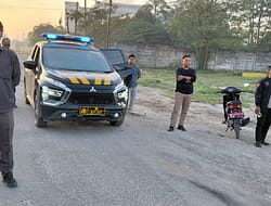 Unit Polsek Indrapura Patroli Subuh Antisipasi Cebol, Protistusi Dan Tawuran.
