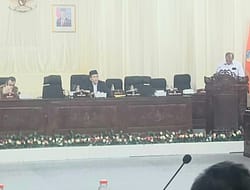Enam Fraksi Sampaikan Nota LKPJ Bupati Batu Bara di Rapat Paripurna DPRD.