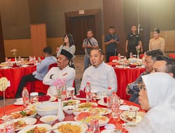 Bupati Dan Wabup Batu Bara Halalbihalal di Yayasan Medan.