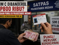 SIM C Dibanderol Rp800 Ribu? Dugaan Pungli di Polrestabes Medan Memicu Kemarahan Publik