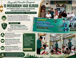 MELALUI WAKA1 : SAMBUT 10 MUHARRAM PW.HIMMAH SUMUT GELAR DOA BERSAMA DAN SANTUNAN ANAK YATIM