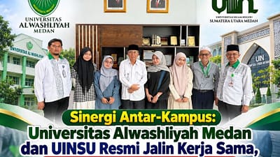 Sinergi Antar-Kampus: Universitas Alwashliyah Medan dan UINSU Resmi Jalin Kerja Sama, Terima 4 Mahasiswa Magang